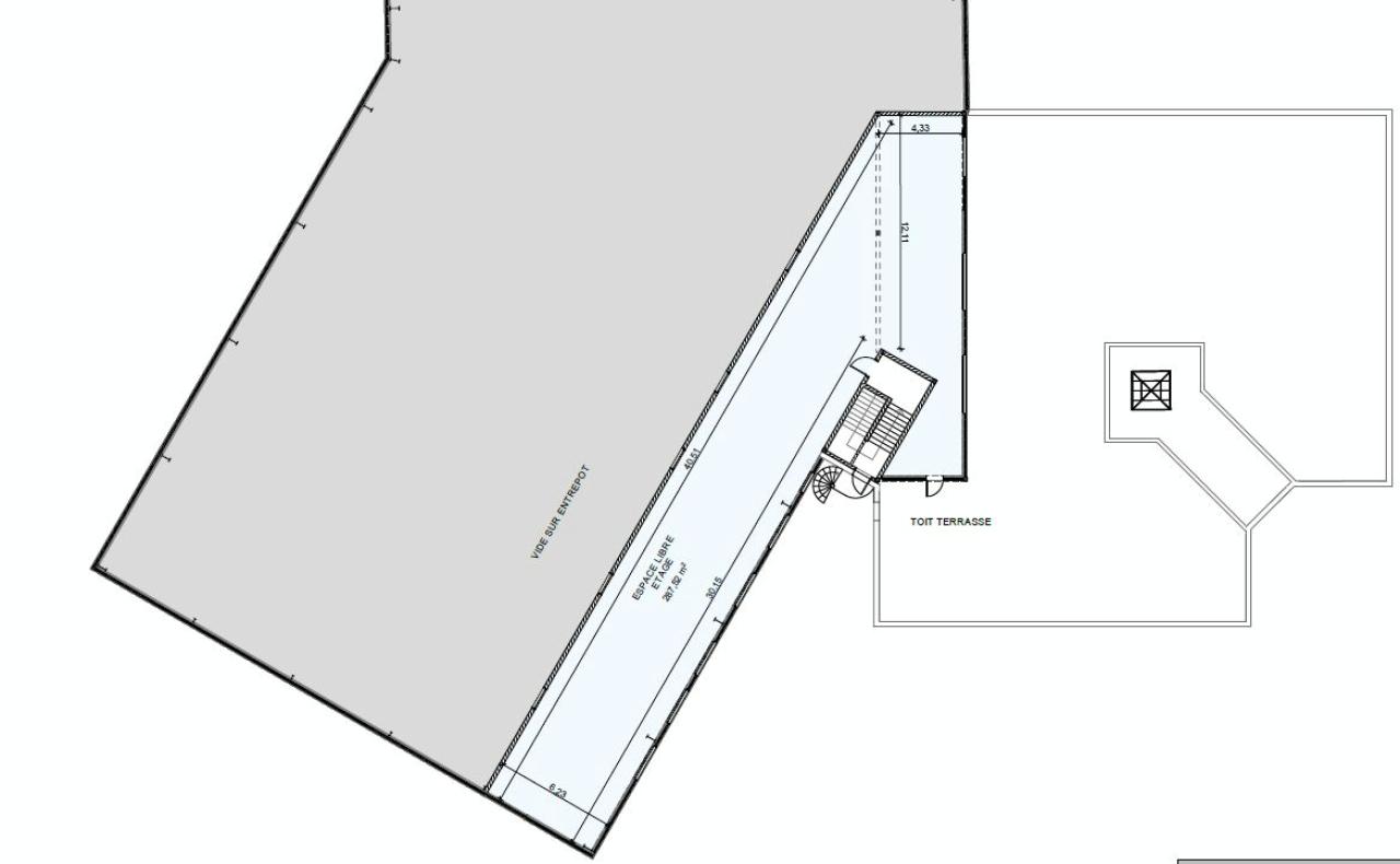 Bureau Saint-Pierre-des-Corps 287m² Location bureau Saint-Pierre-des-Corps Indre-et-Loire OLBUR2426399 1